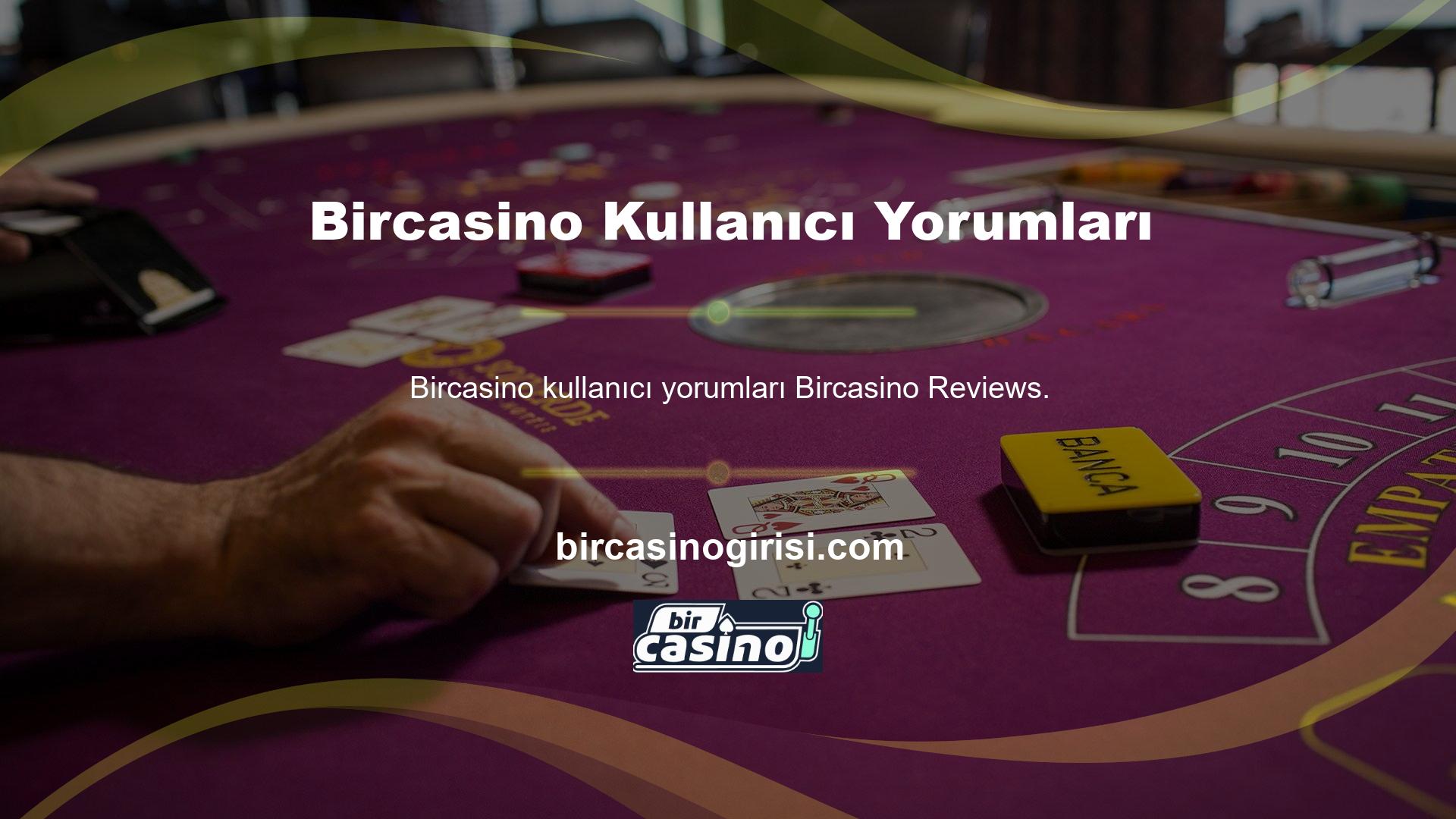 Bircasino yorum platformlarını incelerken, üyelerinin haklarını her zaman koruyan web siteleri, kaliteli hizmetler sağlayarak bu açıdan takdir edilmektedir