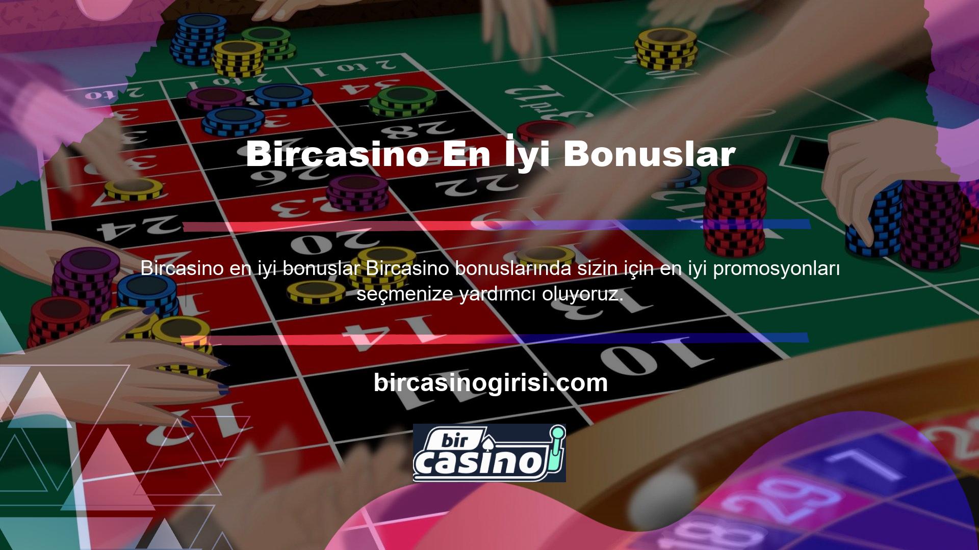 Bircasino alabileceği ödüller ve teşvikler hakkında daha fazla bilgi edinmek istiyorsanız, web sitesinin onlar hakkında konuşan sayfasına gidebilirsiniz
